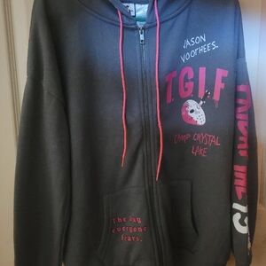 Jason Voorhees TGIF Hoodie - Black